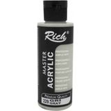 Rich Gri Boya Akrilik 120CC Master N:229 Yoğun Pigment ve Üstüm Kapatıcılık