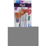 Rich Keep Smile Zemin Fırça 6'Lı Set