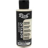 Rich Kemik Boya Akrilik 120CC Master N:102 Yoğun Pigment ve Üstüm Kapatıcılık