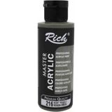 Rich Küf Yeşili Boya Akrilik 120CC Master N:216 Yoğun Pigment ve Üstüm Kapatıcılık