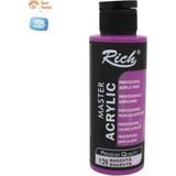 Rich Magenta Boya Akrilik 120CC Master N:139 Yoğun Pigment ve Üstüm Kapatıcılık