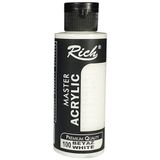Rich Master Acrylic Beyaz 120 cc Akrilik Boya