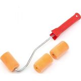 Rich Metal Saplı Kadife Rulo Set 5 cm Kırmızı Renkli Yüksek Kaliteli