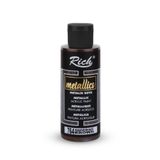 Rich Metalik Akrilik Boya - Metallic Acrylic Paint 120cc Kahverengi Brown 764