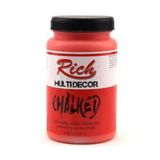 Rich Multi Decor Chalked 250 cc Pastel Kırmızı Akrilik Boya