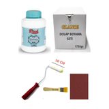 Rich Multi Surface 1750gr Beyaz 10 Cm Rulo Fırça Zemin Fırça Zımpara Genel Amaçlı Boyama Seti