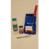 Rich Multi Surface 500Cc (750 Gr ) Antik Beyaz Dolap Boyama Seti ( Rulo Yumuşak Fırça Vernik )