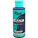Rich Multi Surface Lacivert Akrilik Boya 120 cc Standart Özellikli Her Yüzey İçin Kullanım