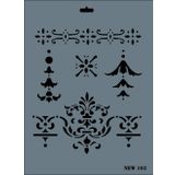 Rich N-103 Yeni Seri XL 35x25 cm Stencil