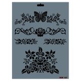 Rich N-107 Yeni Seri XL 35x25 cm Stencil