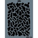 Rich N-116 Yeni Seri XL 35x25 cm Stencil