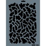 Rich N-117 Yeni Seri XL 35x25 cm Stencil