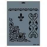 Rich N-130 Yeni Seri XL 35x25 cm Stencil