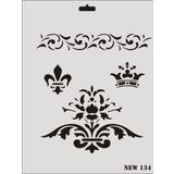 Rich N-134 Yeni Seri XL 35x25 cm Stencil