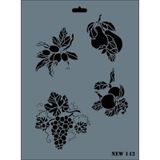 Rich N-142 Yeni Seri XL 35x25 cm Stencil