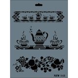 Rich N-143 Yeni Seri XL 35x25 cm Stencil