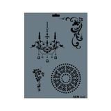 Rich N-147 Yeni Seri XL 35x25 cm Stencil