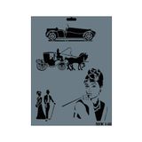 Rich N-148 Yeni Seri XL 35x25 cm Stencil