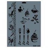 Rich N-149 Yeni Seri XL 35x25 cm Stencil