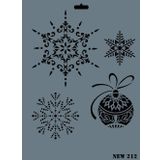 Rich N-212 Yeni Seri XL 35x25 cm Stencil