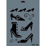 Rich N-258 Yeni Seri XL 35x25 cm Stencil