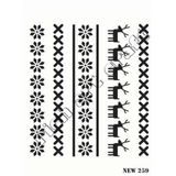 Rich NEW-259 Stencil 25x35 cm Boyama Şablonu