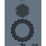 Rich NEW-366 Stencil 25x35 cm Boyama Şablonu