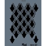 Rich NEW-497 Stencil 25x35 cm Boyama Şablonu