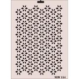 Rich New Seri N 154 35x25 cm Stencil