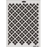 Rich New Seri N 163 35x25 cm Stencil