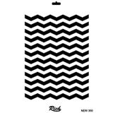 Rich New Seri N 358 35x25 cm Stencil