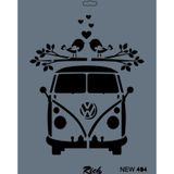 Rich New Seri N-404 25x35 cm Stencil