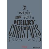 Rich New Seri N-640 35x25 cm Stencil