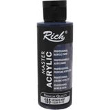 Rich Okyanus Mavi Boya Akrilik 120CC Master N:185 Yoğun Pigment ve Üstüm Kapatıcılık