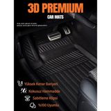 Rich Oto Paspas Chevrolet Cruze 3D Havuzlu Paspas 2008-2019 Arası Modeller Kokusuz - Siyah