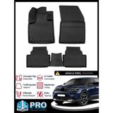 Rich Oto Paspas Citroen C5 Aircross 3D Havuzlu Paspas 2017 2018 2019 2020 2021 2022 2023 2024 Model Kokusuz - Siyah
