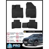 Rich Oto Paspas Hyundai Yeni Tucson 3D Havuzlu Paspas 2021 2022 2023 2024 2025 2026 Model Kokusuz - Siyah