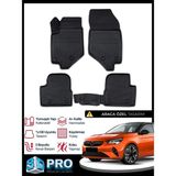 Rich Oto Paspas Opel Corsa F 3D Havuzlu Paspas (Benzin ve Dizel) 2019 2020 2021 2022 2023 2024 2025 Model Kokusuz - Siyah