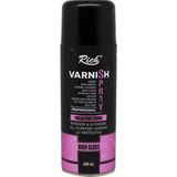 Rich Parlak Sprey Vernik Yüksek Parlaklıkta UV Koruyucu 400 ml İç ve Dış Mekan Kullanımı