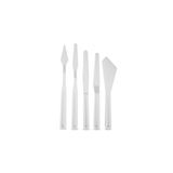 Rich Plastik Spatula Set Beyaz / 01343