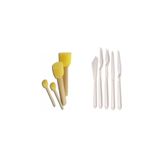 Rich Ponpon Fırça ve Spatula 2'li Set
