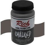 Rich Retro Siyah Multi Decor Chalked N:4578 Her Yüzey Akrilik Boya Ipeksi Pastel Mat Görünüm 250CC