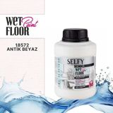 Rich SELFY DECOR ISLAK ZEMİN BOYASI 1250 CC ANTİK BEYAZ +5 ADET KATALİZÖR