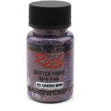 Rich Simli Boya 9022 Kahverengi 50 cc Glitter Paint Özellikli Sanatsal Malzeme