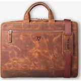 RİCH SMİTH ® GERÇEK DERİ LAPTOP ÇANTASI / 10617 NATUREL TABA