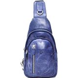 RİCH SMİTH ® GERÇEK DERİ OMUZ GÖĞÜS ÇANTASI FREEBAG / 4819 LACİVERT (DUMANLI)