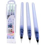 Rich Su Hazneli Fırça Seti 3'lü Water Brush Pen Set