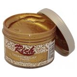 Rich Titanyum Metalik Rölyef Pasta N:5516 160Cc Antik Altın Renk ile Yüzeylere Doku Kazandırma
