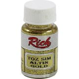 Rich Toz Sim 9100 Altın Renkli İnce Taneli Dekoratif Süsleme Malzemesi