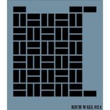 Rich WALL-024 50x70 cm Duvar Stencil Boyama Şablonu